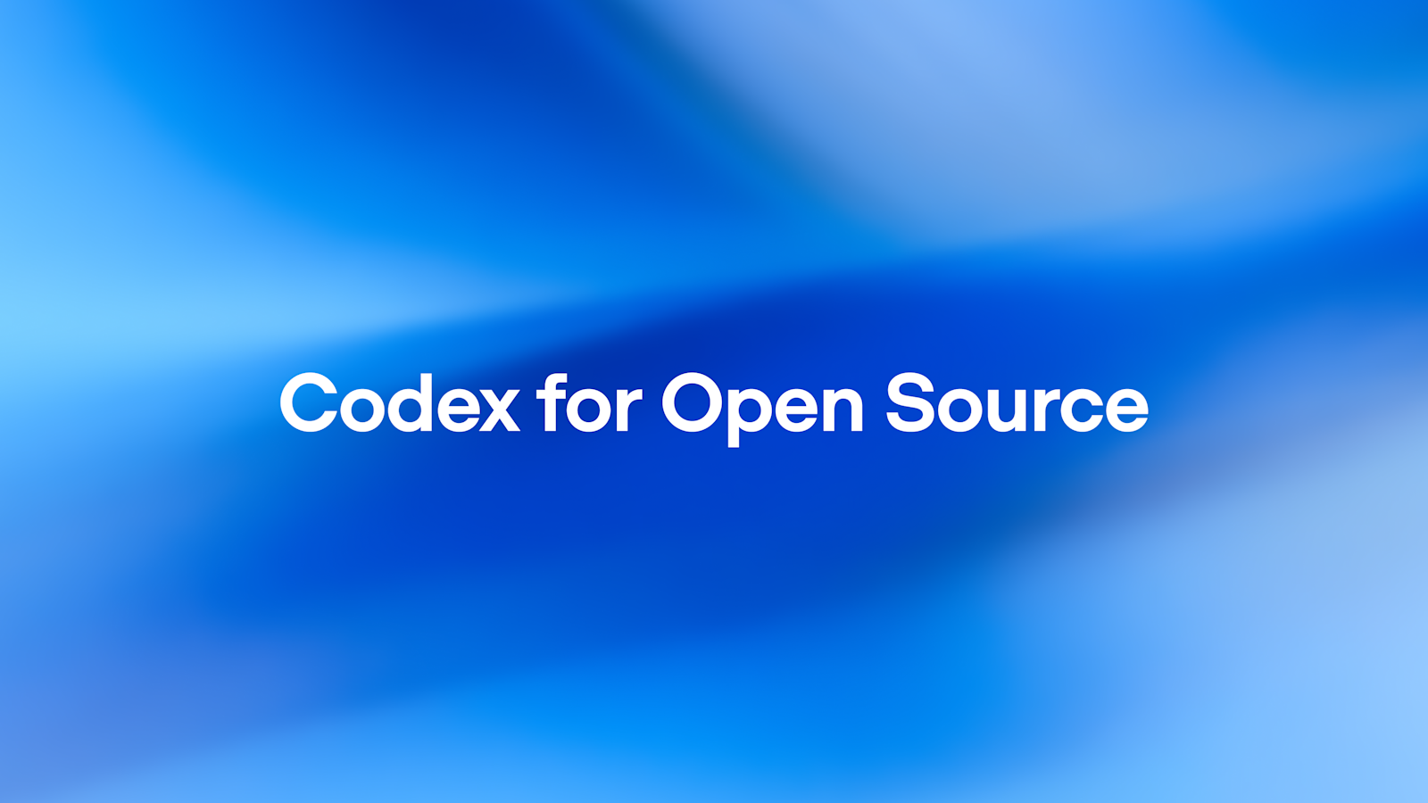 برنامج Codex for Open Source للحصول على ChatGPT Pro مجانًا لمدة 6 أشهر